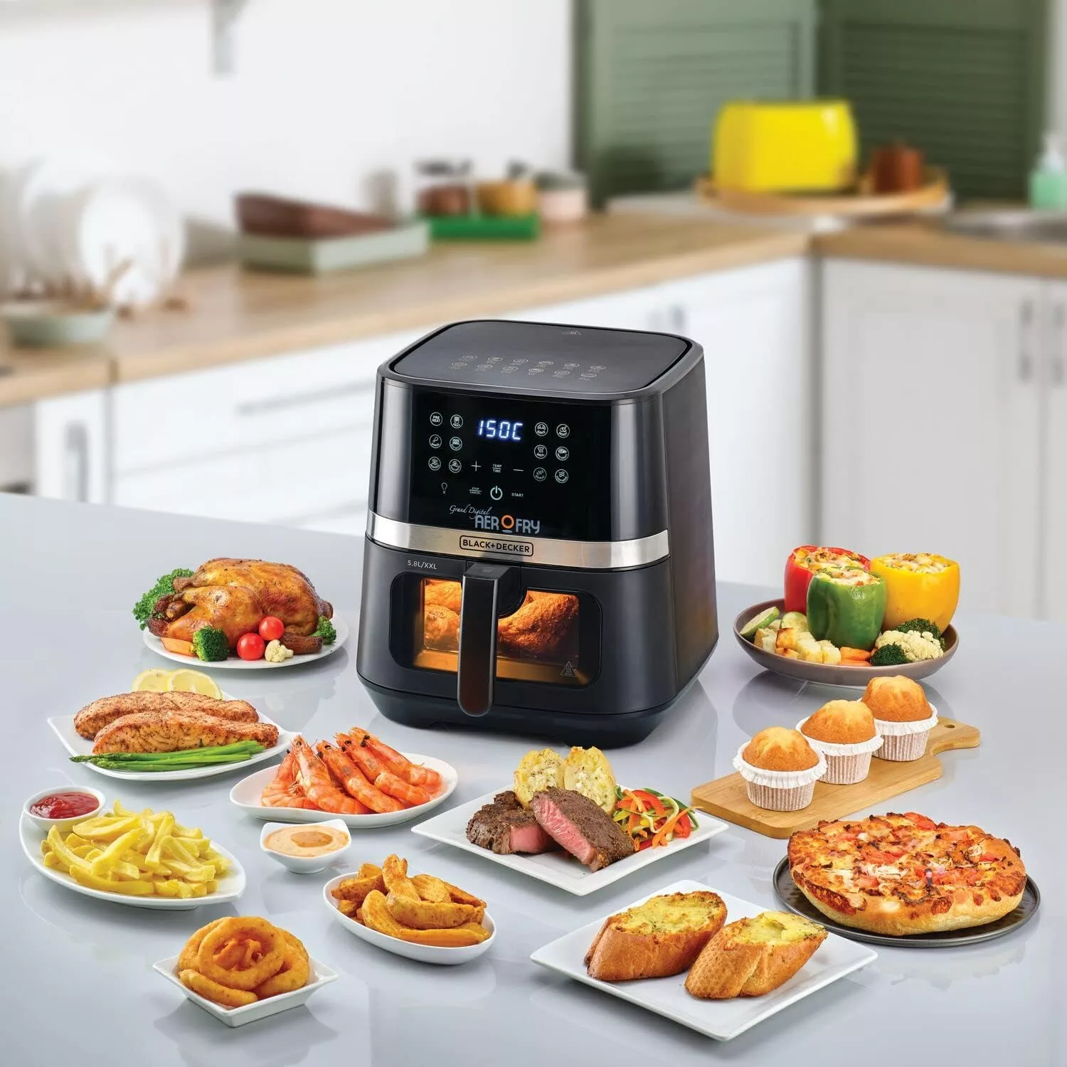 سرخ کن بدون روغن بلک اند دکر مدل AF5800