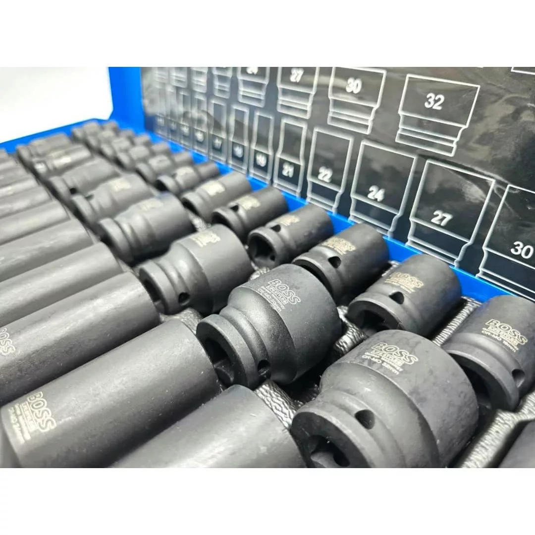 آچار بکس باس مدل BS-35pcs مجموعه 35 عددی