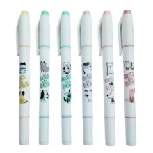 ماژیک علامت گذار مدل گربه سگ بسته 6 عددی