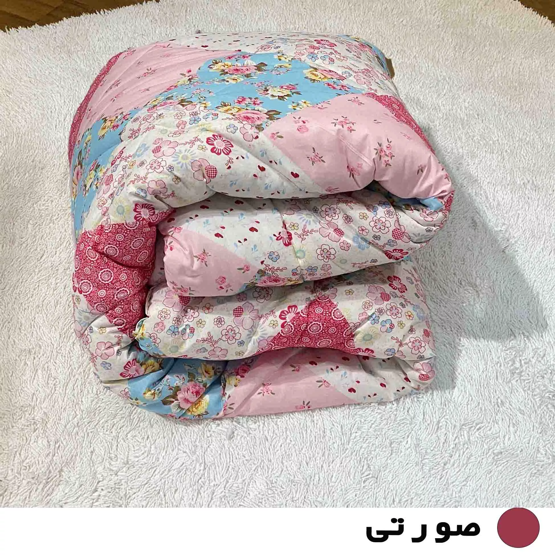 لحاف مانیکاهوم مدل چهل تکه پلاس chel teke plus یکنفره سایز 230×150 سانتی متر