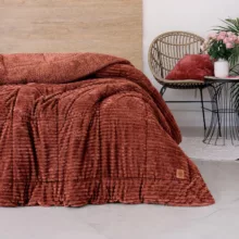 لحاف کاتن باکس مدل Wave Tarcin T.K تکنفره سایز 215*155 سانتی متر