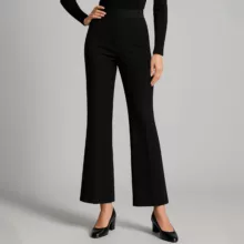 شلوار دم پا گشاد زنانه السانا مدل ماهتو کد 224601 رنگ مشکی