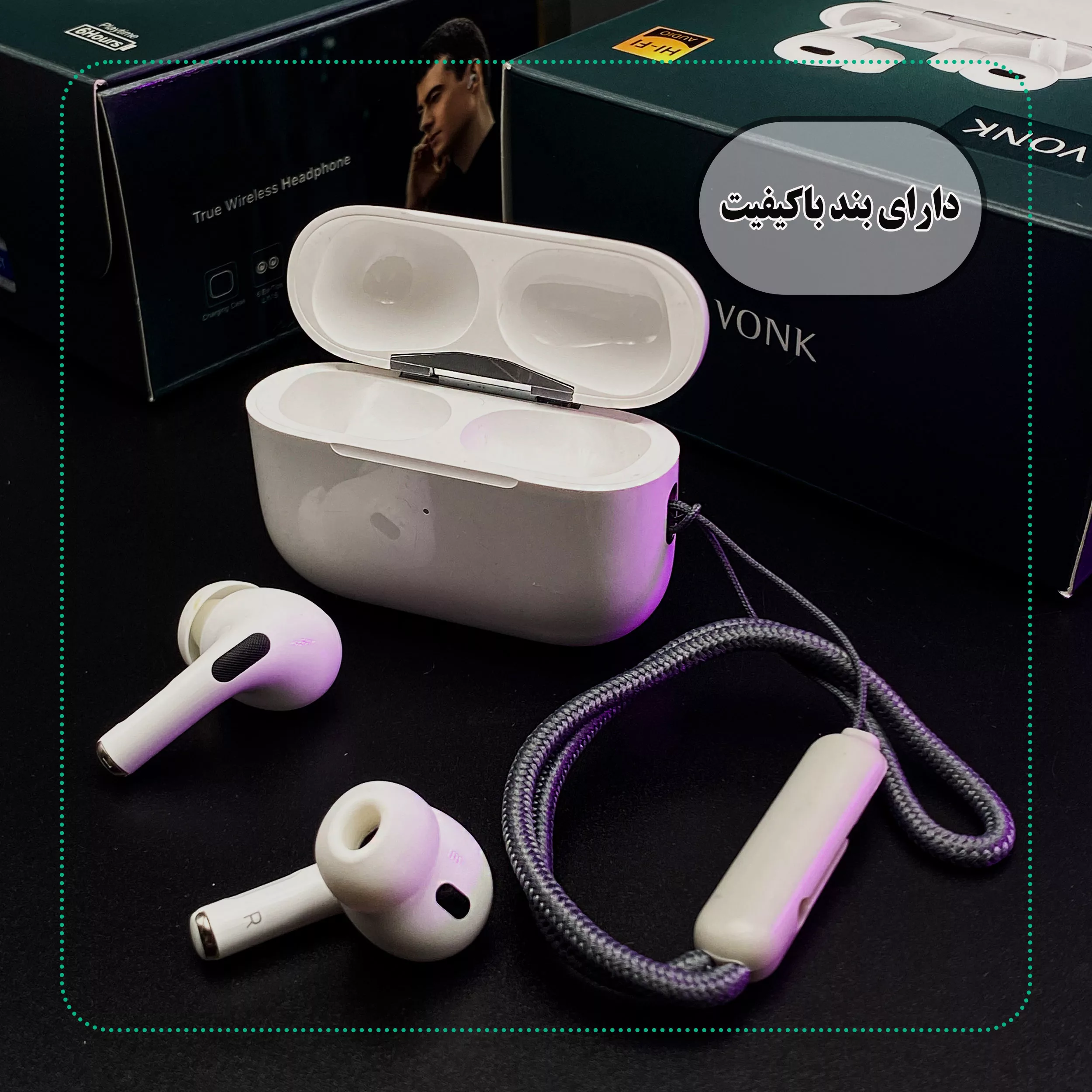 هدفون بلوتوثی وونک مدل KC40 PRO