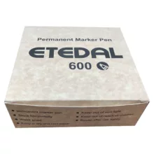 ماژیک اعتدال مدل کالیگرافی سر کج کد 600 بسته 12 عددی