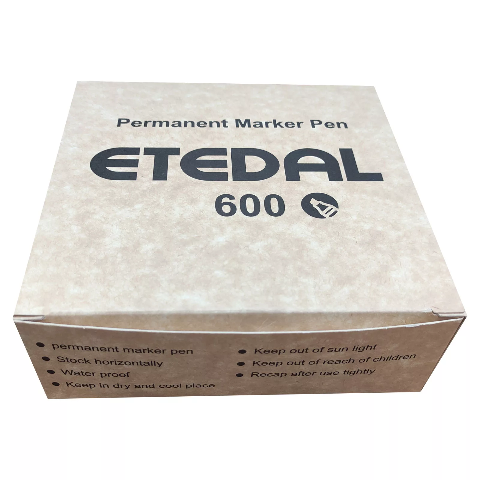 ماژیک اعتدال مدل کالیگرافی سر کج کد 600 بسته 12 عددی