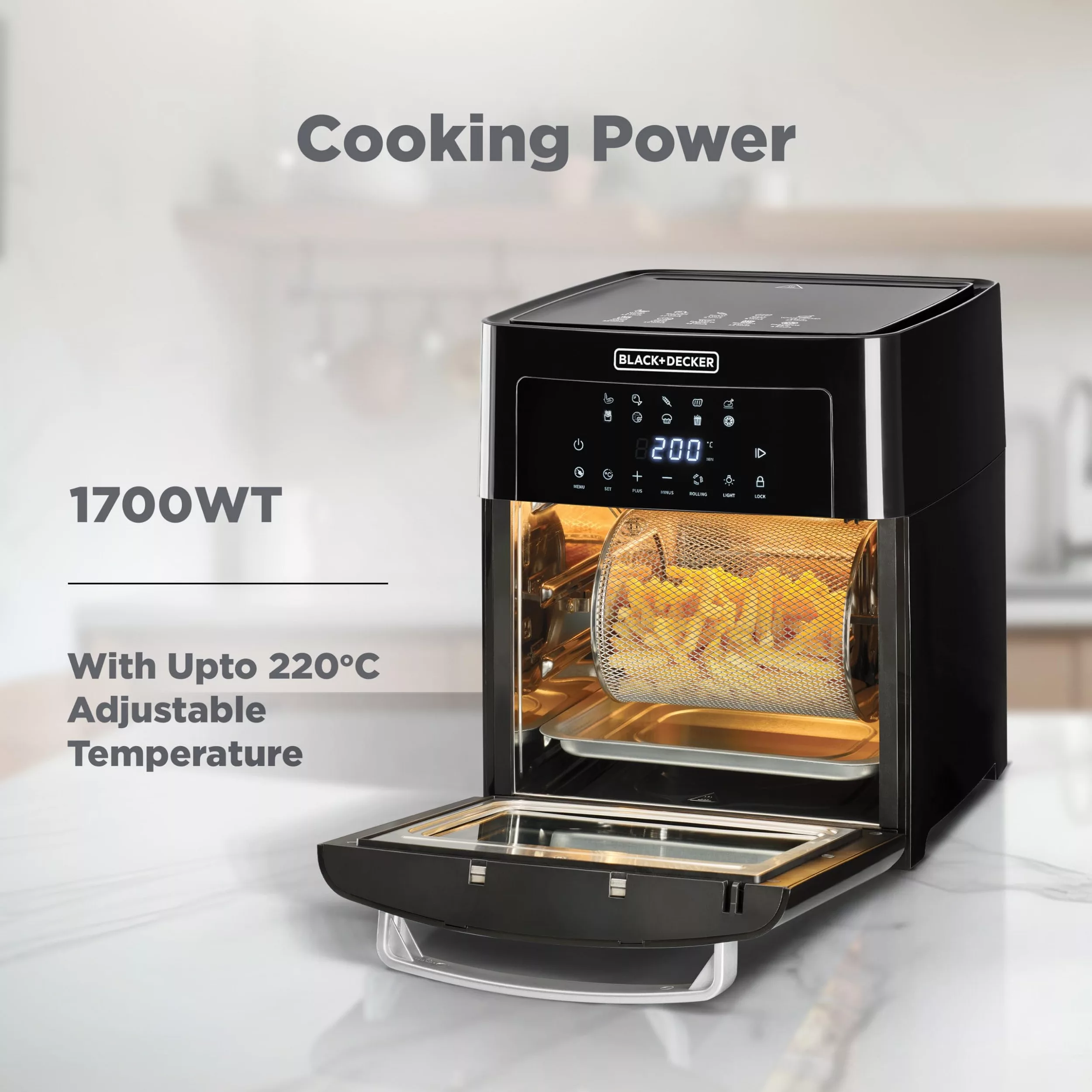 سرخ کن بدون روغن بلک اند دکر مدل AOF-150
