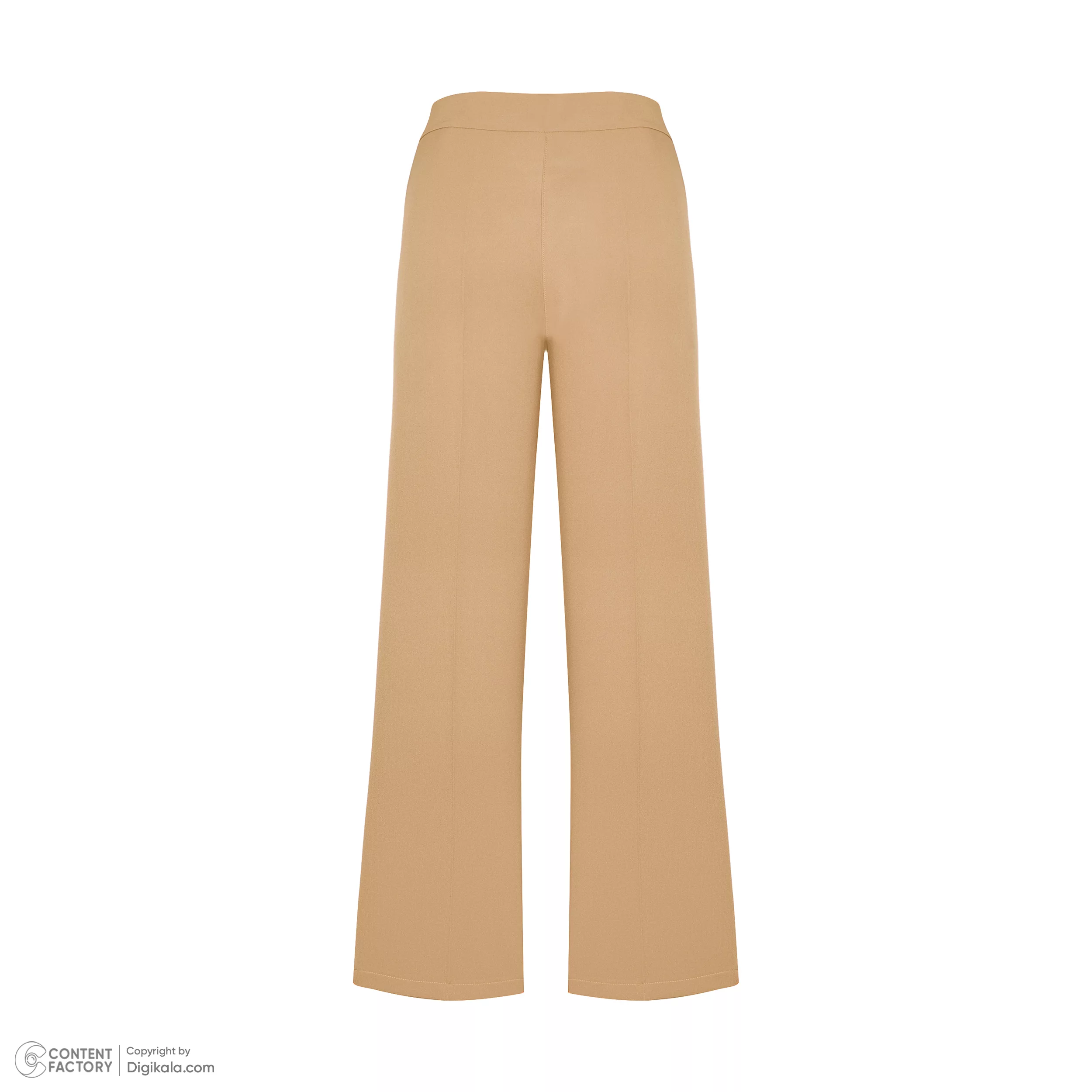 شلوار زنانه مدل  هاوین 318 نیم بگ مازراتی رنگ کرم