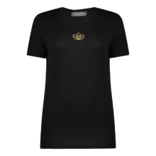 تی‌شرت آستین کوتاه زنانه پیر کاردین مدل 5212061 رنگ مشکی