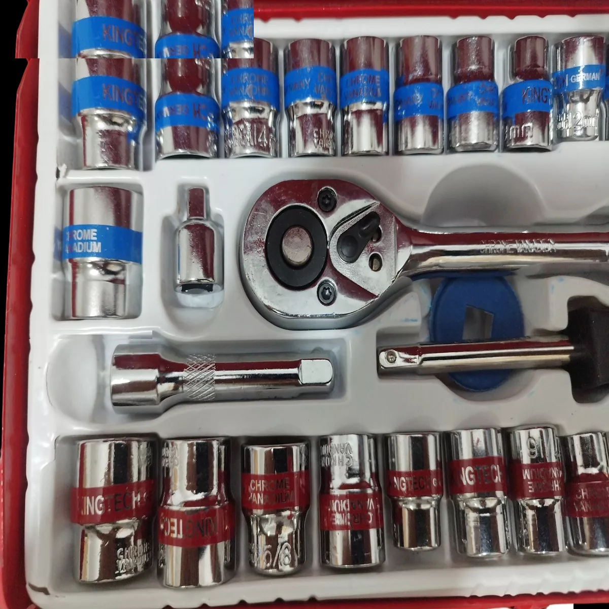 آچار و سری بکس کینگ تک مدل PT40PC مجموعه 40 عددی