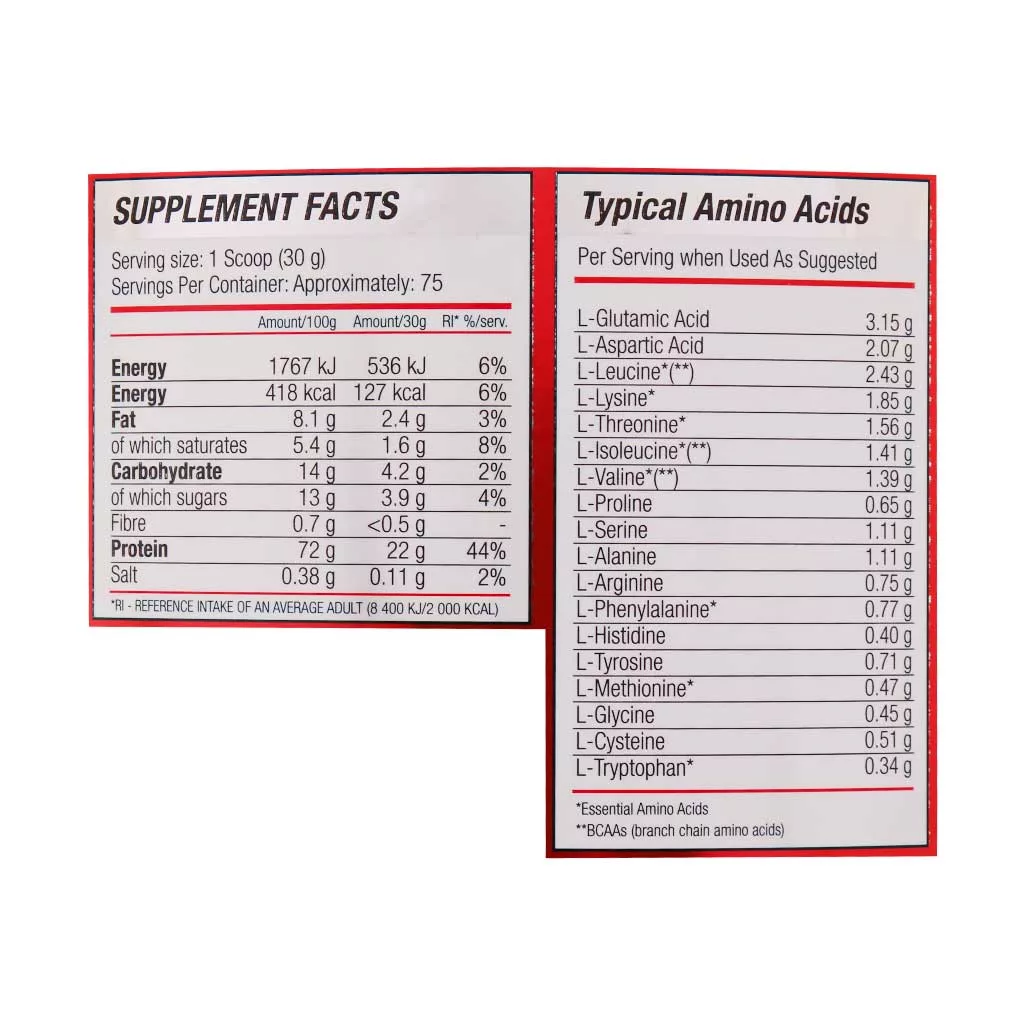 پودر پروتئین وی بلید اسپرت - 2270 گرم