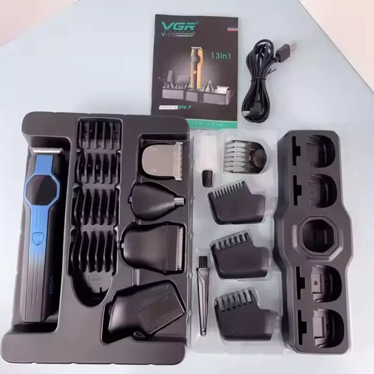 ماشین اصلاح موی بدن و صورت وی جی ار مدل V173