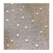 پتو مسافرتی مدل شبنما ستاره دنباله دار سایز 150x210 سانتی متر