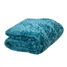 پتو مسافرتی گلبافت مدل گل رز سایز 145×210 سانتی متر