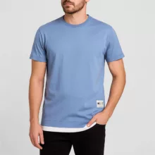 تی شرت آستین کوتاه مردانه مادر مدل EVER رنگ آبی