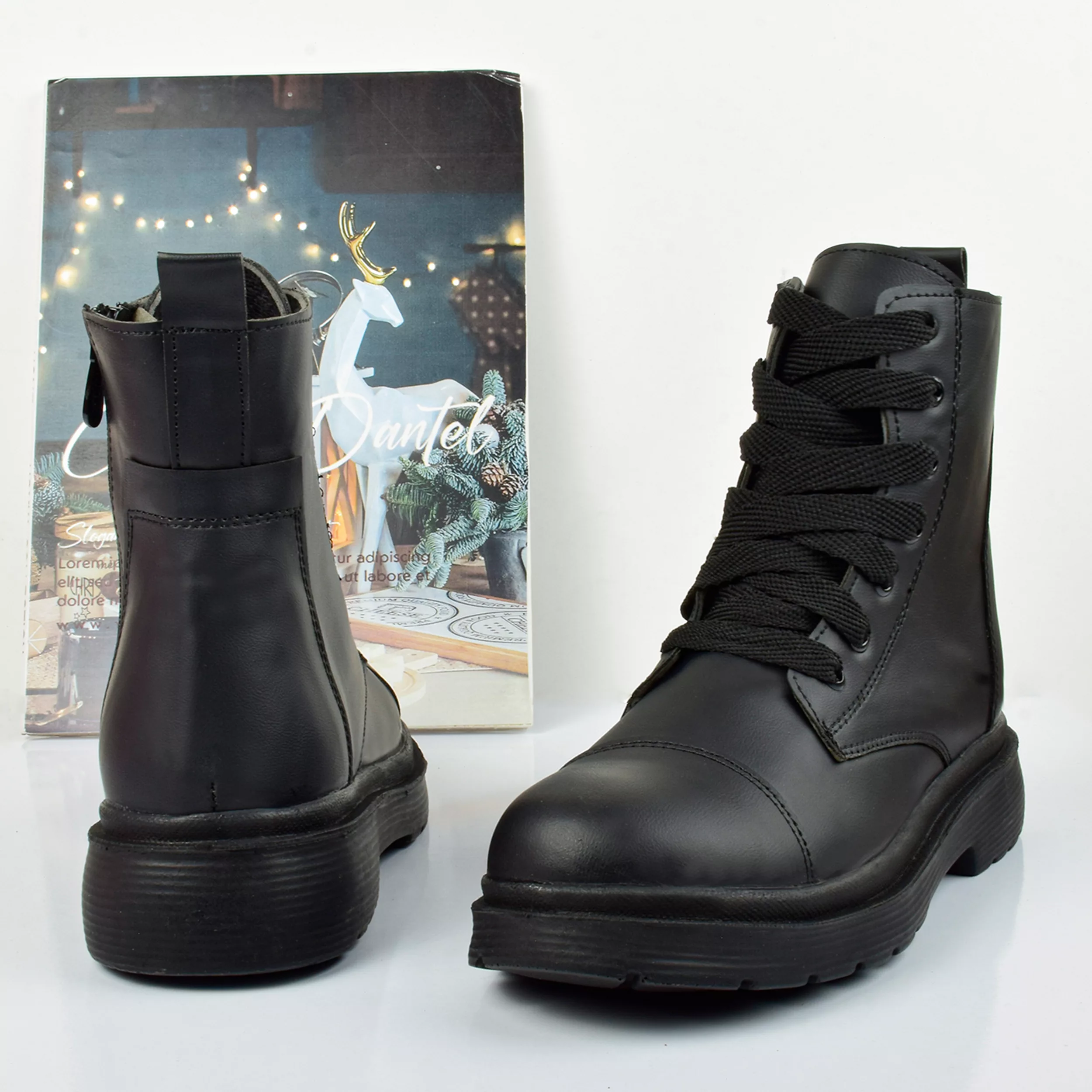 نیم بوت زنانه مدل زیپی آسان پوش BK.4073