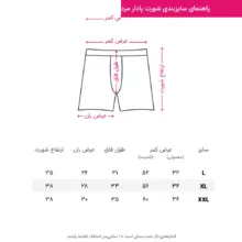 شورت پادار مردانه نیکتاش مدل نخ پنبه رنگ سفید بسته 3 عددی