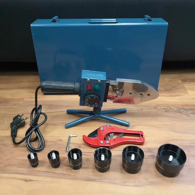 دستگاه اتو لوله حرفه ای باس مدل 1800W مجموعه 12 عددی