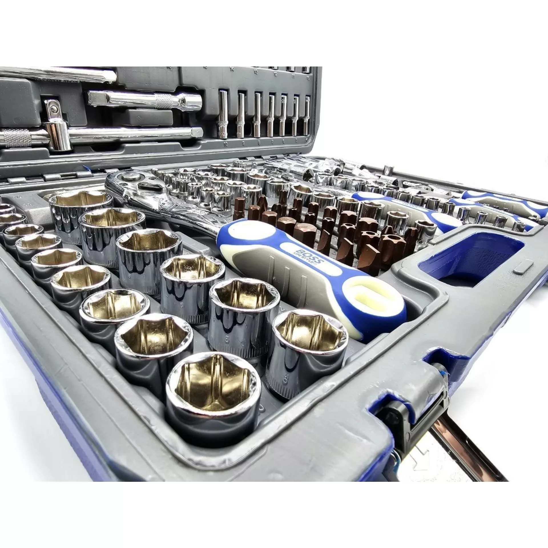 آچار بکس باس مدل 172N سایز میلی متر مجموعه ۱۷۲ عددی