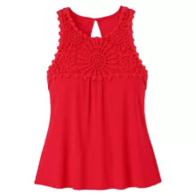 تاپ زنانه کد 7889 رنگ قرمز