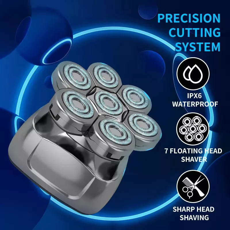 ماشین اصلاح موی سر و صورت شارژی وویور مدل 7D