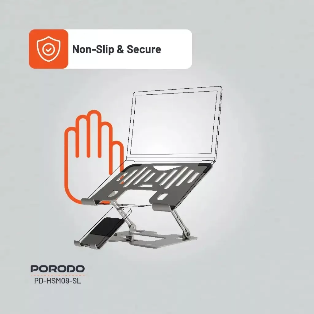 پایه نگهدارنده لپ تاپ پرودو مدل PD-HSM09-SL