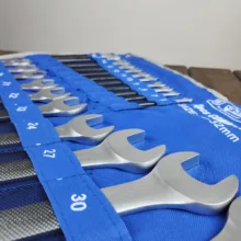 آچار یکسر تخت و یکسر رینگی اس ام وای کد QW23 مجموعه 20 عددی