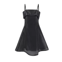 پیراهن یقه دکلته زنانه سرژه مدل 205502 رنگ مشکی