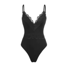 بادی بدون آستین زنانه مدل 2213 رنگ مشکی