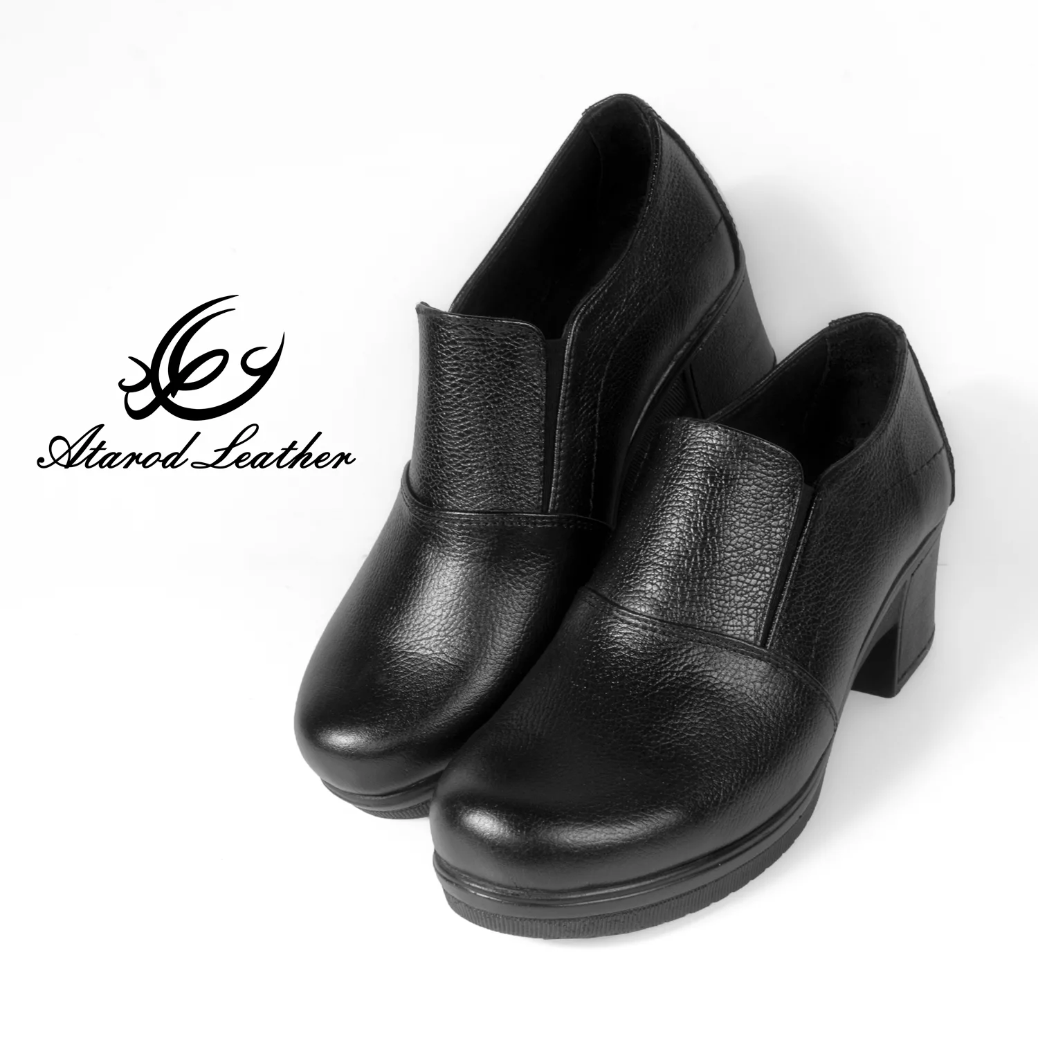 کفش زنانه چرم عطارد مدل چرم طبیعی کد SH99