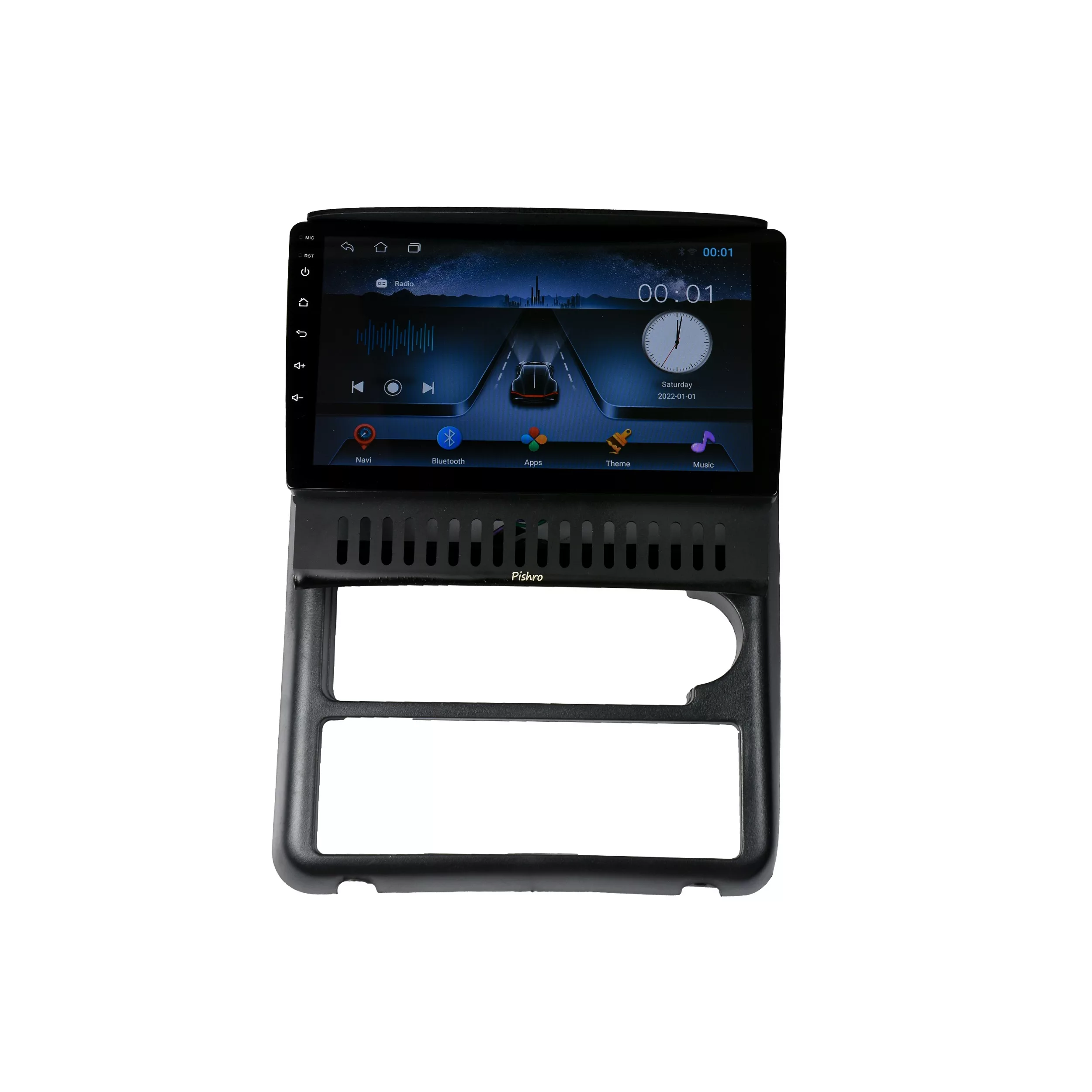 مانیتور خودرو کاروین مدل s800 با برد TS مناسب برای پراید صبا