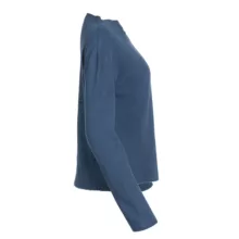 بلوز آستین بلند زنانه سرژه مدل 203529 رنگ آبی