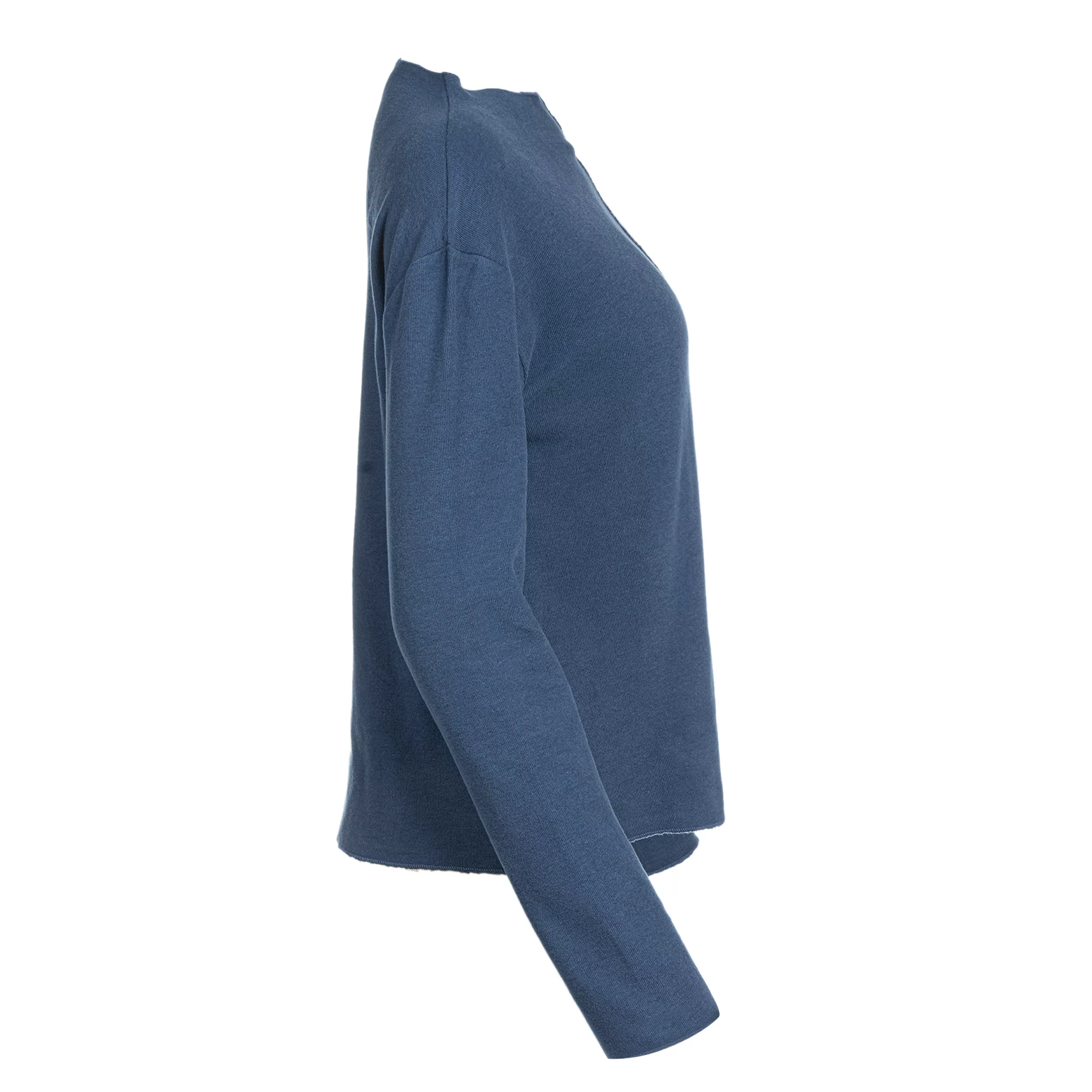 بلوز آستین بلند زنانه سرژه مدل 203529 رنگ آبی