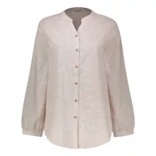 شومیز آستین بلند یقه ایستاده زنانه پاتن جامه مدل 04F4643