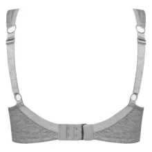 سوتین زنانه اما مدل بدون فنر کد 4928-4100 رنگ خاکستری روشن