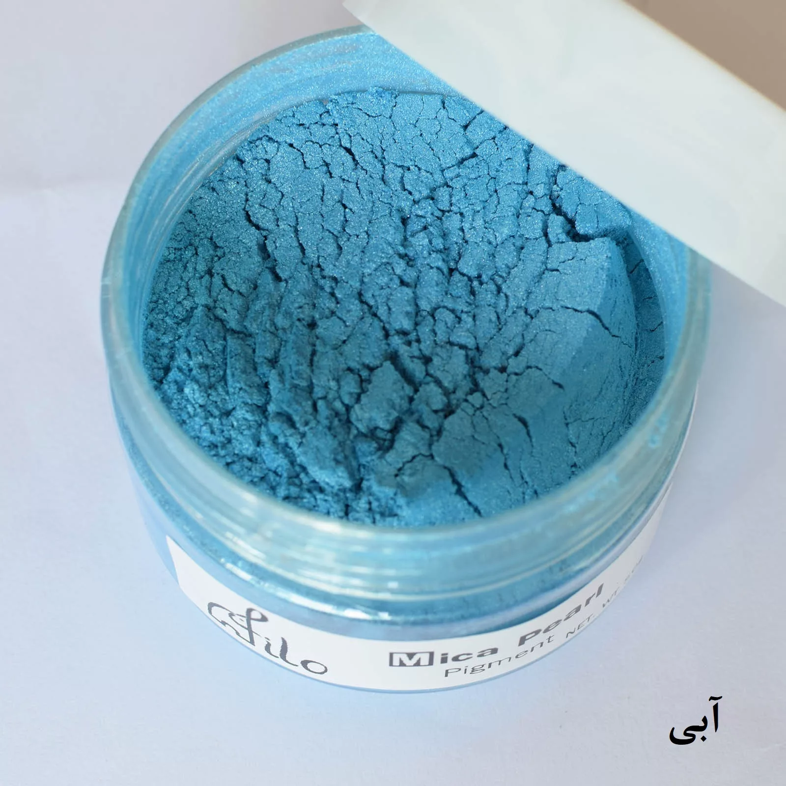 پودر رنگ رزین اپوکسی فیلو مدل Mica Pearl حجم 100 میلی‌لیتر بسته 12 عددی