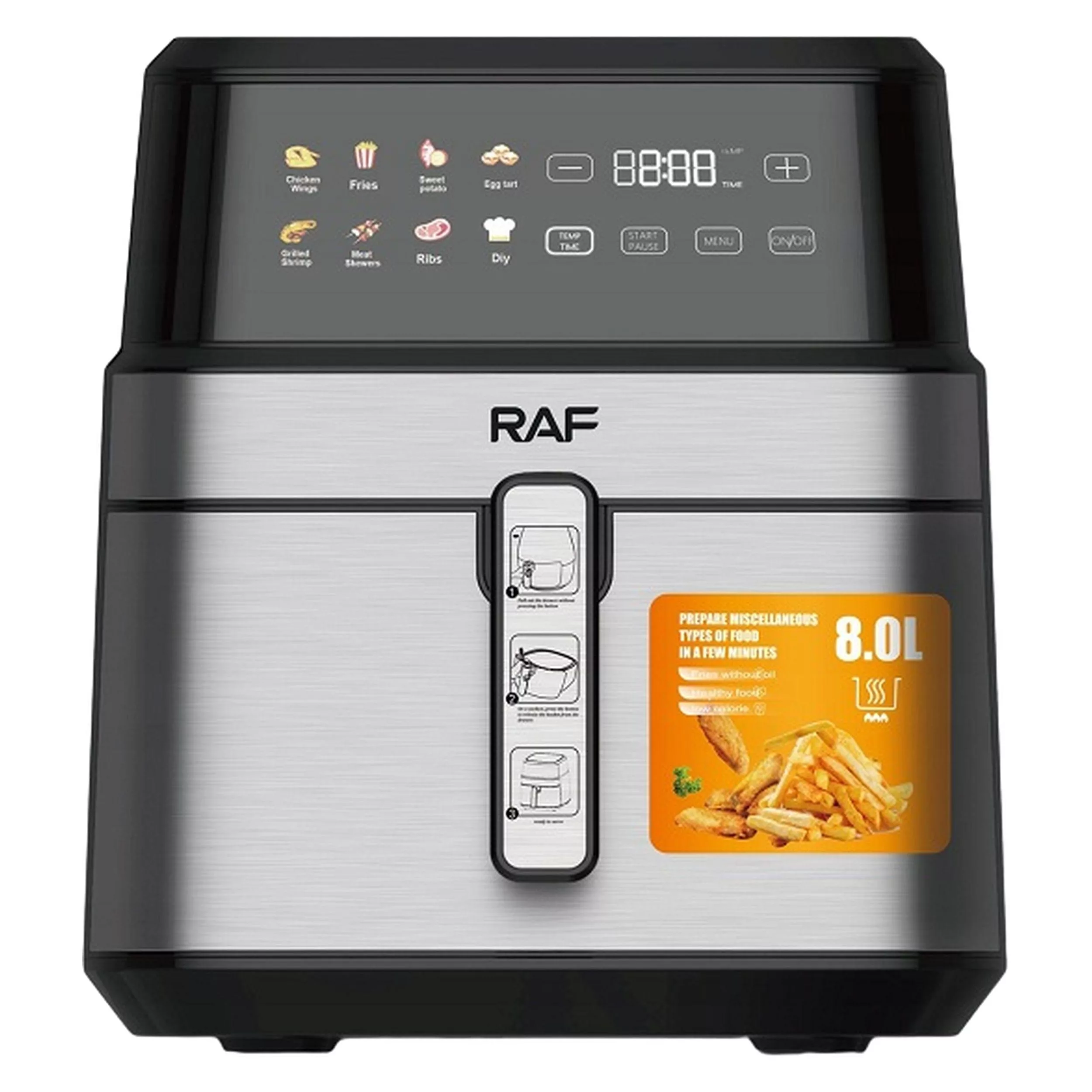 سرخ کن بدون روغن راف مدل 5309