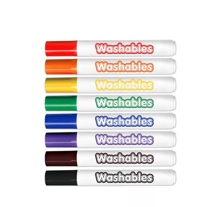 ماژیک چند منظوره لیکویی مارک مدل washable کد 077400 بسته 6 عددی