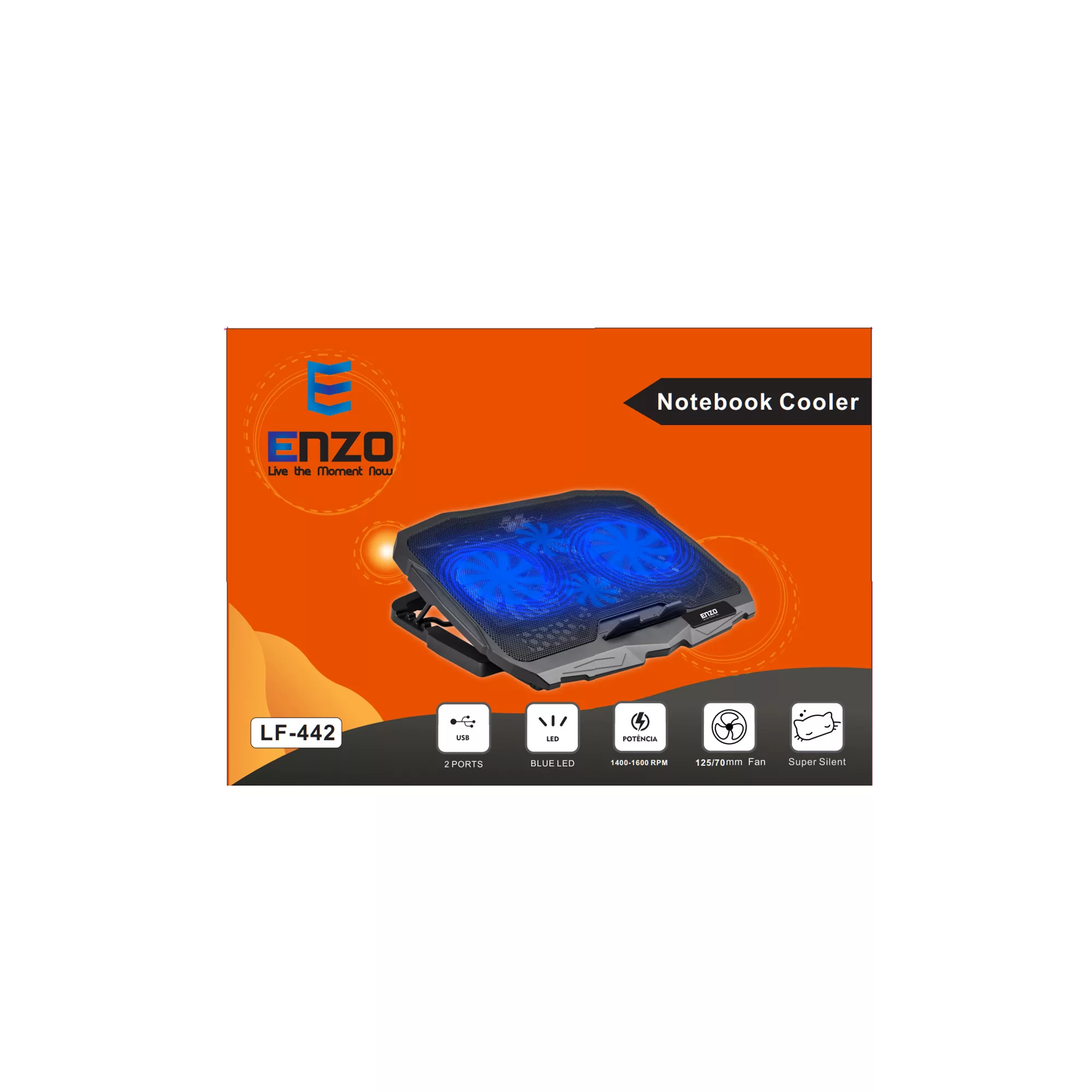 پایه خنک کننده لپ تاپ انزو مدل LF-442