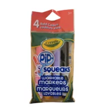 ماژیک رنگ آمیزی 4 رنگ کرایولا  مدل squeak