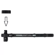 مجموعه 11 عددی پیچ گوشتی جغجغه ای وسل مدل TX-11