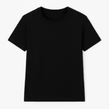 تی‌شرت آستین کوتاه زنانه مدل TB01 رنگ مشکی