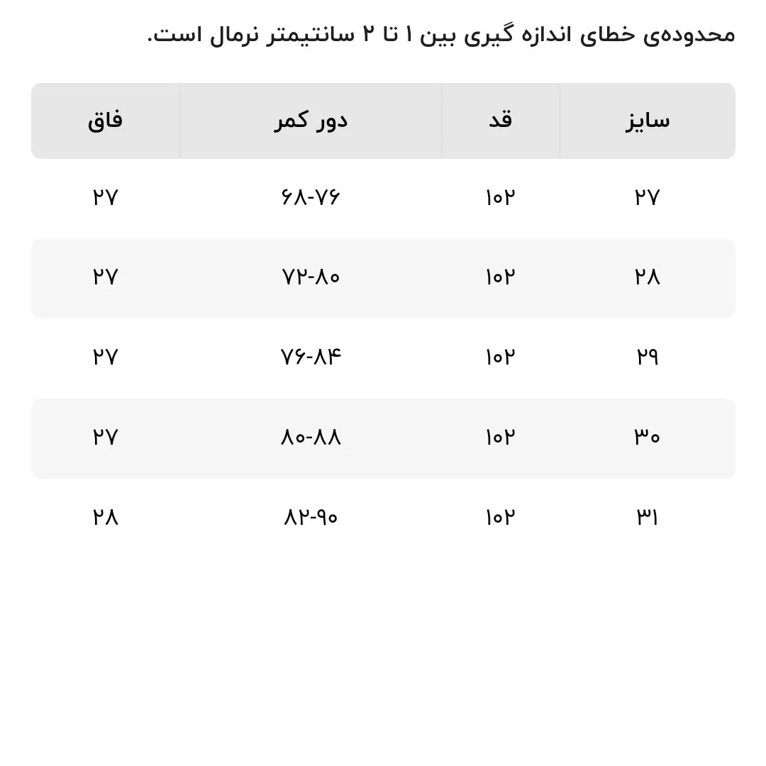 شلوار جین زنانه زیبو مدل 3127