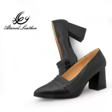 کفش زنانه چرم عطارد مدل چرم طبیعی کد SH300