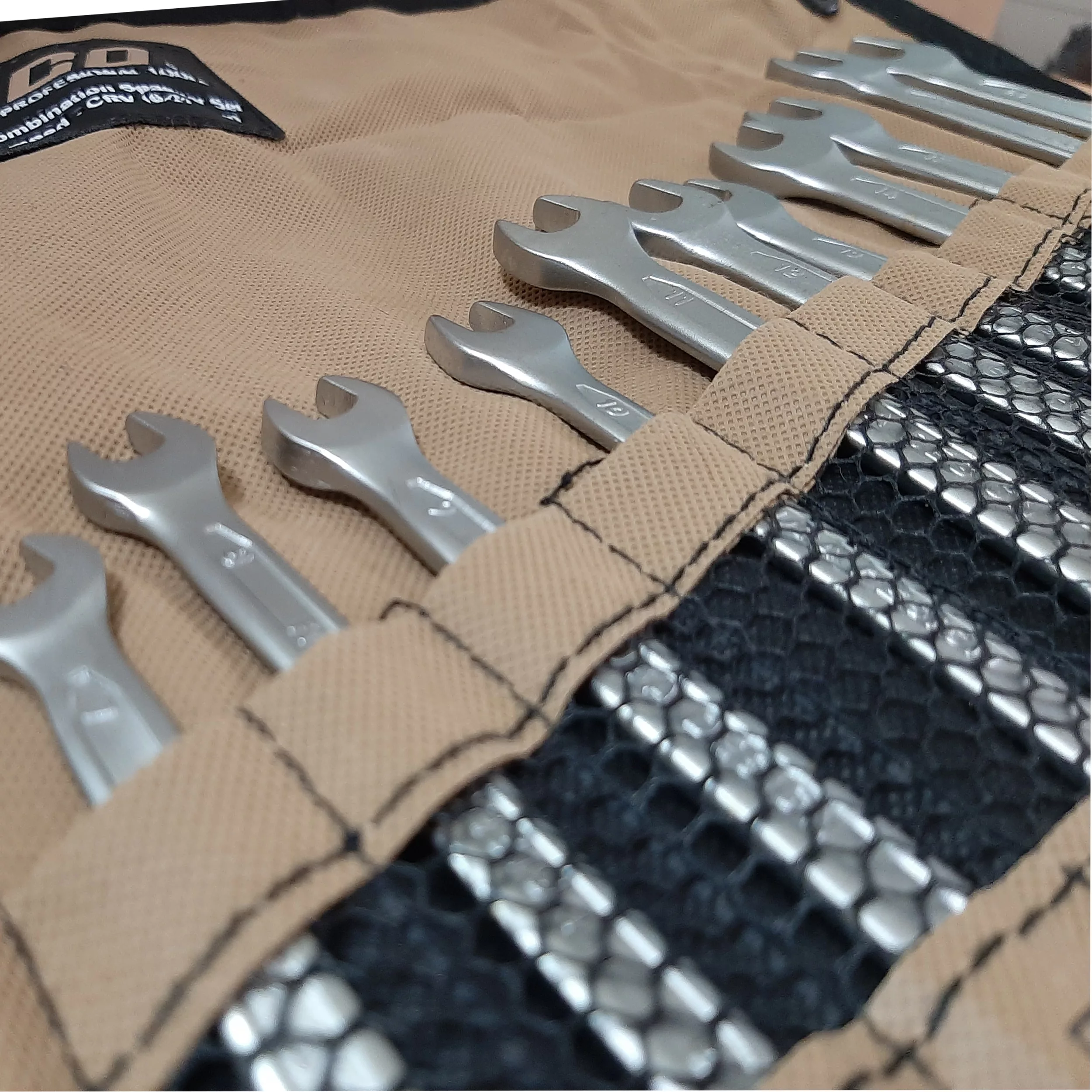 آچار یکسر تخت و یکسر رینگی ریکو تولز مدل RC6-22 مجموعه 12 عددی