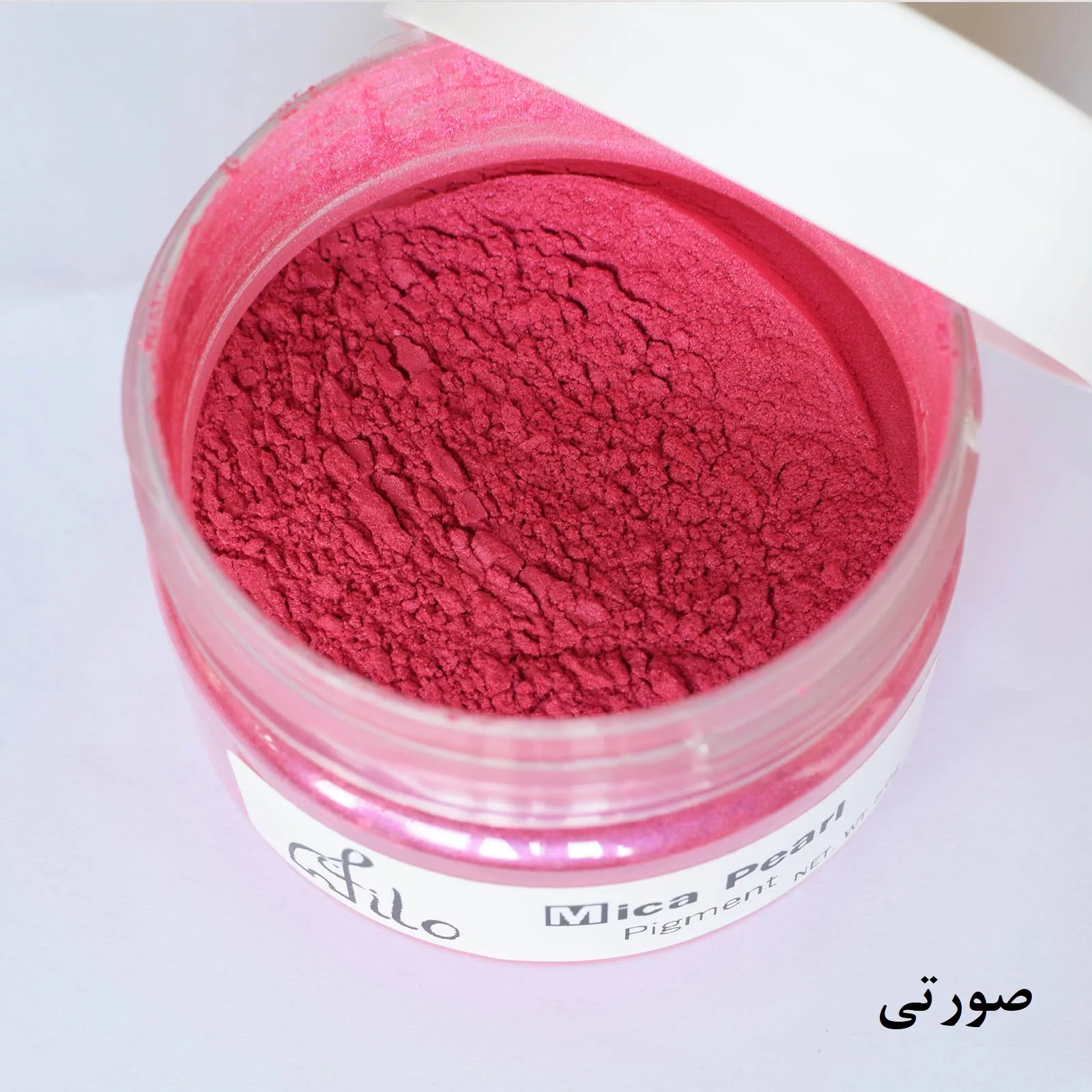 پودر رنگ رزین اپوکسی فیلو مدل Mica Pearl حجم 100 میلی‌لیتر بسته 12 عددی