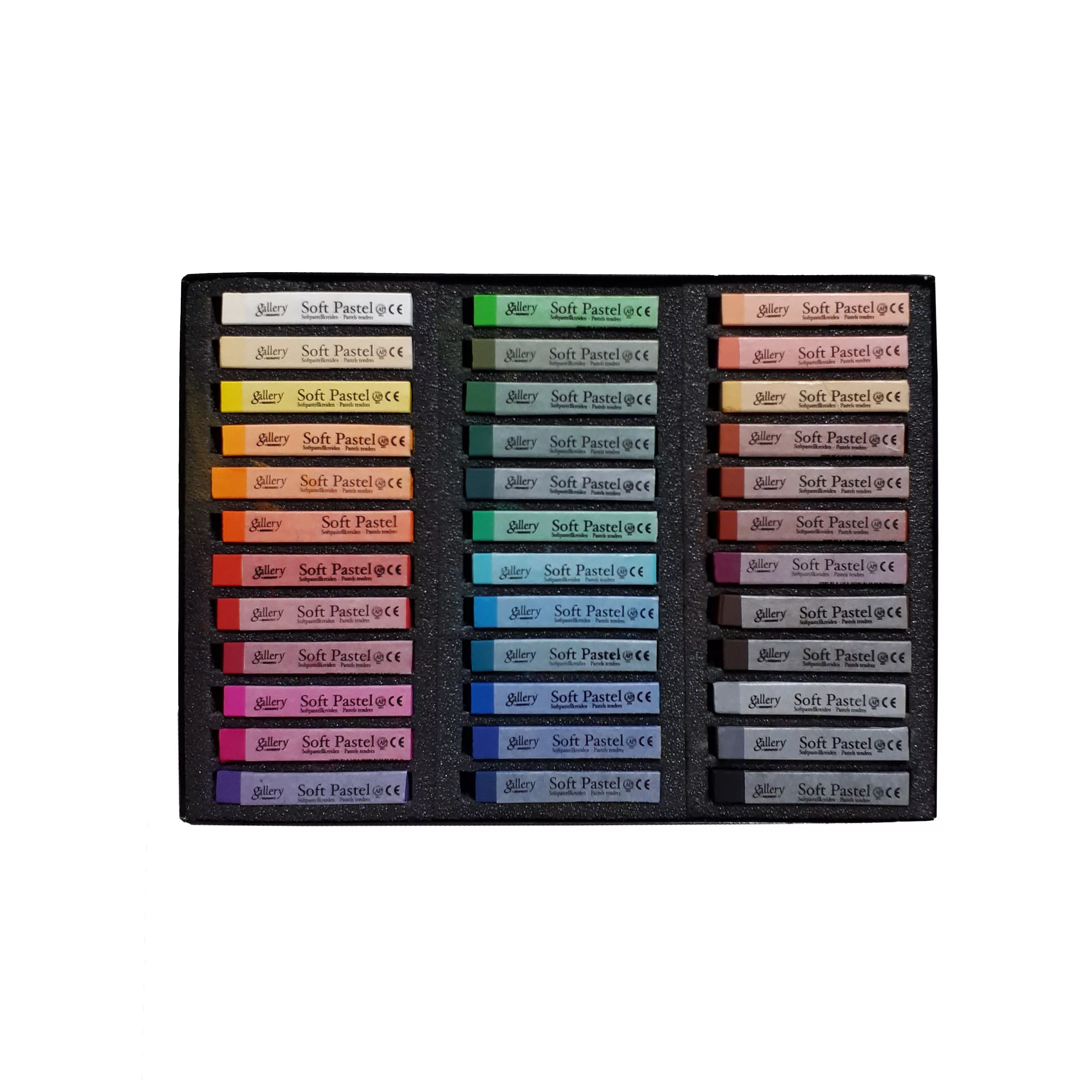 پاستل گچی 36 رنگ گالری مدل G-02