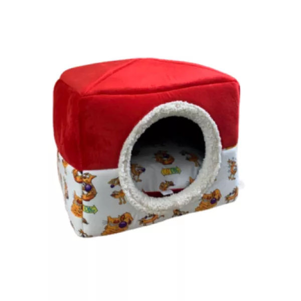 جای خواب سگ و گربه مدل مدل Sg20 به همراه تشک باکس و استخوان