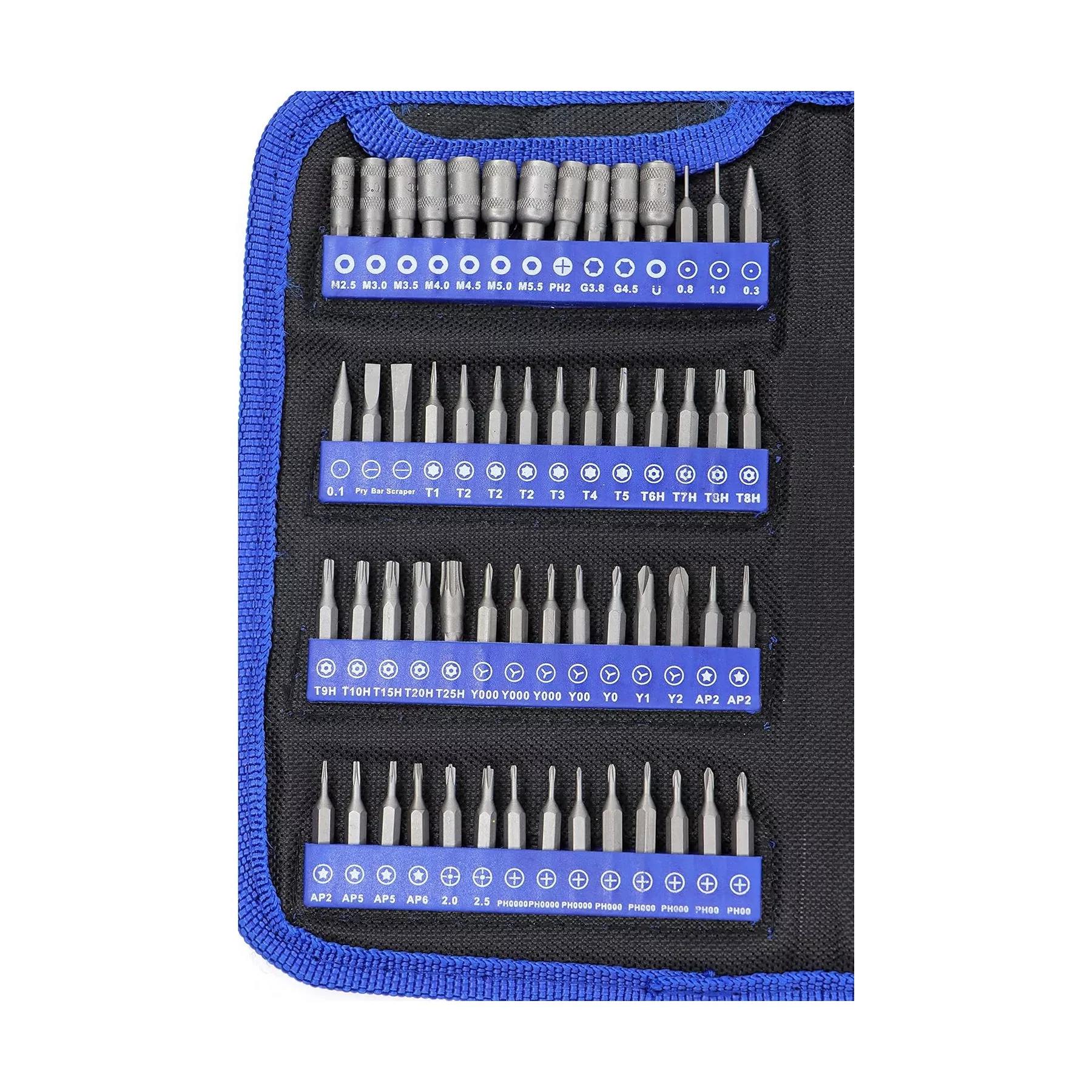 مجموعه 126 عددی سری پیچ گوشتی یاکسون مدل YX-6018