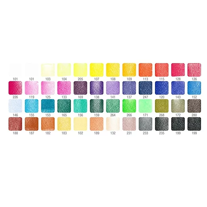 پاستل گچی 48 رنگ فابر کاستل مدل Creative Studio Mini