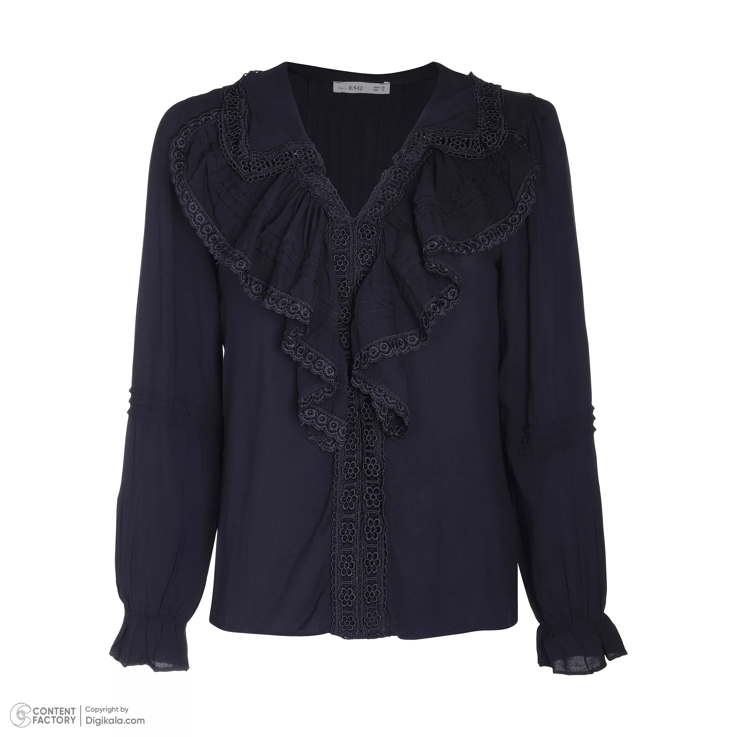 بلوز آستین بلند زنانه ای اس کیو مدل 1113